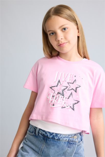 Slogan Short Sleeve T-Shirt