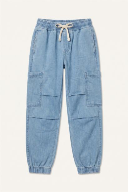 Jogger Jean Pantolon Erkek Çocuk