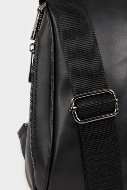 Erkek Suni Deri Çapraz Çanta