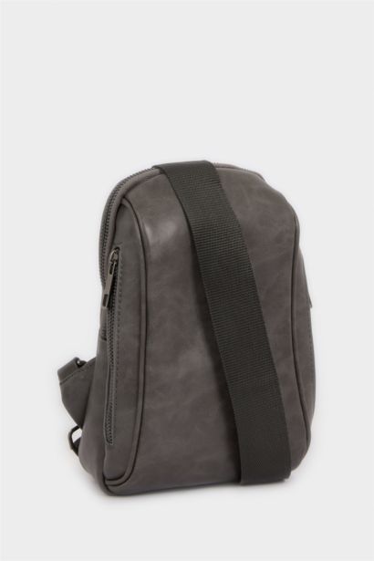 Erkek Suni Deri Çapraz Çanta