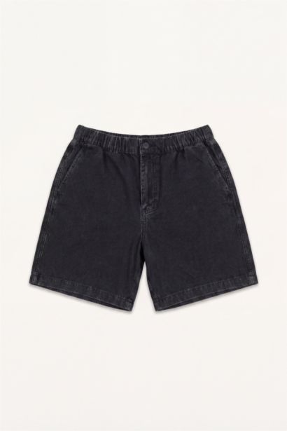 Relaxed Fit Bermuda Jean Şort