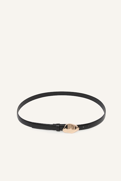 Woman Faux Leather Belt