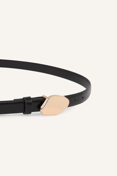Woman Faux Leather Belt