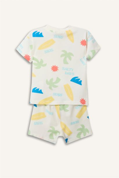 Baby Boy 2 piece Oversize Fit Crew Neck Set