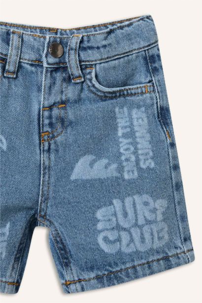 Baby Boy Tropical Patterned Shorts