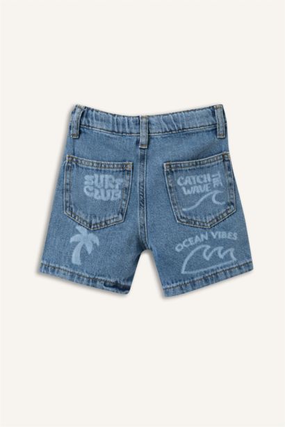 Baby Boy Tropical Patterned Shorts