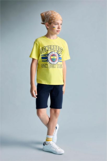 100% Cotton Top Shorts 2 Piece Pyjama Set