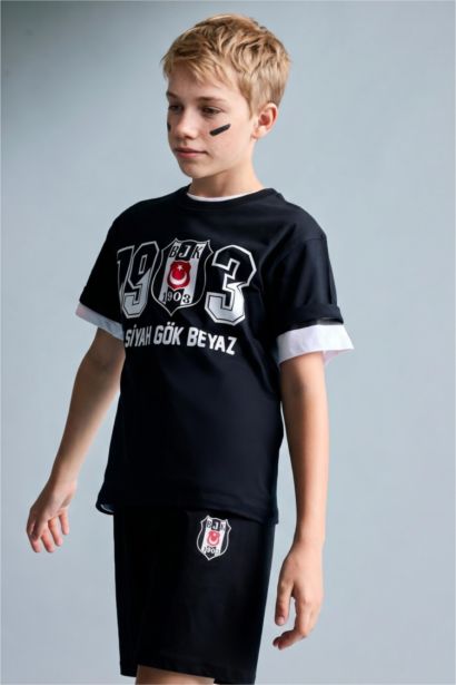 Boy 2 piece Regular Fit Knitted Pyjamas