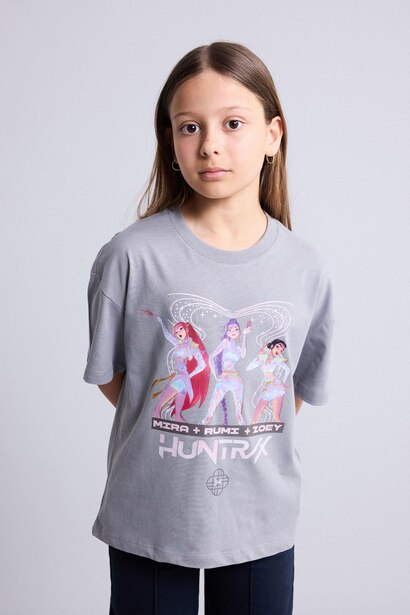 Girl Kpop - Demon Hunters Oversize T-Shirt