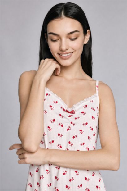 Regular Fit Askılı Gecelik