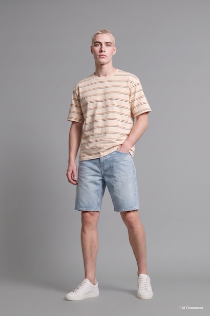 Boxy Fit Short Sleeve T-Shirt