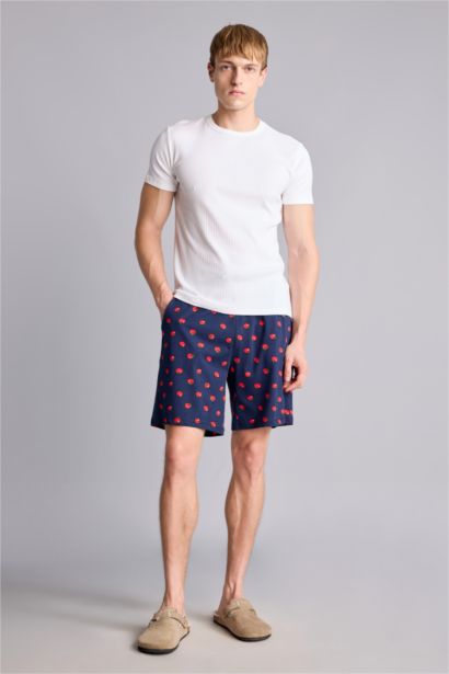 New Regular Fit Pijama Şort