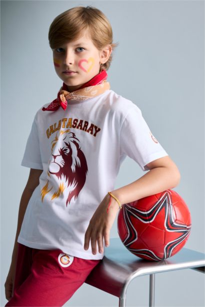 %100 Pamuk Galatasaray 2'li Pijama Takımı Erkek Çocuk