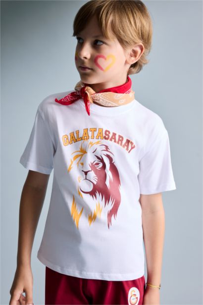 %100 Pamuk Galatasaray 2'li Pijama Takımı Erkek Çocuk