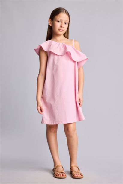 Sleeveless Woven Dress