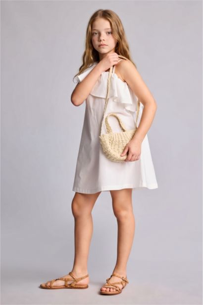 Sleeveless Woven Dress