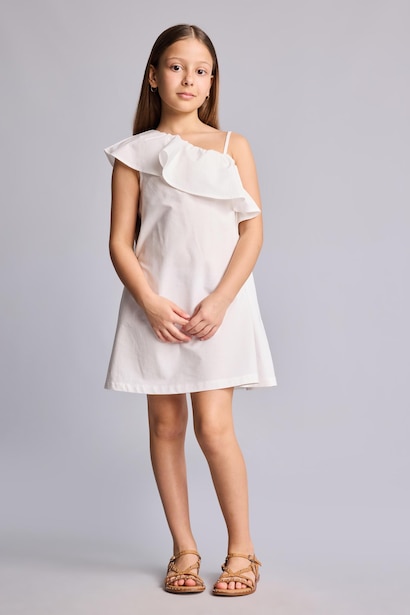Sleeveless Woven Dress