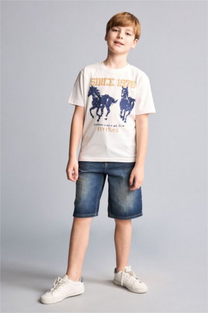Regular Fit Animal Short Sleeve T-Shirt