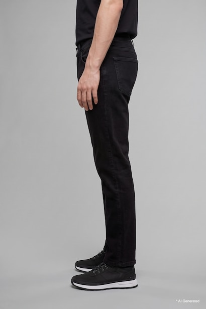 Straight Fit Trousers