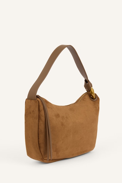 Suede Shoulder bag