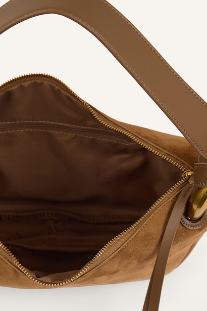 Suede Shoulder bag