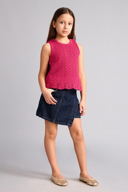 Girl Knit Tank Top
