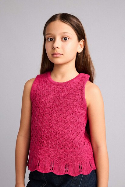 Girl Knit Tank Top