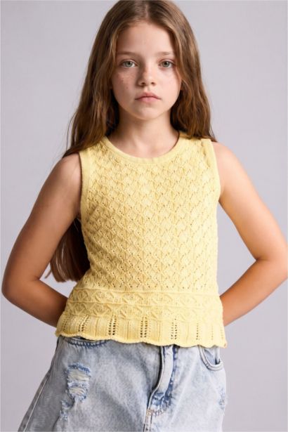 Girl Knit Tank Top
