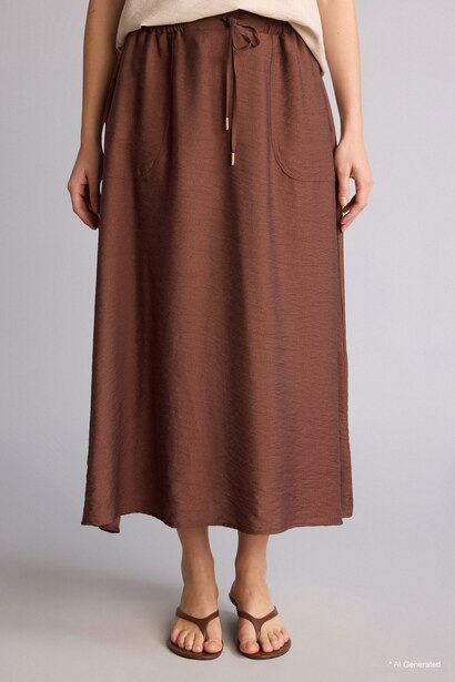 A Cut Skirt