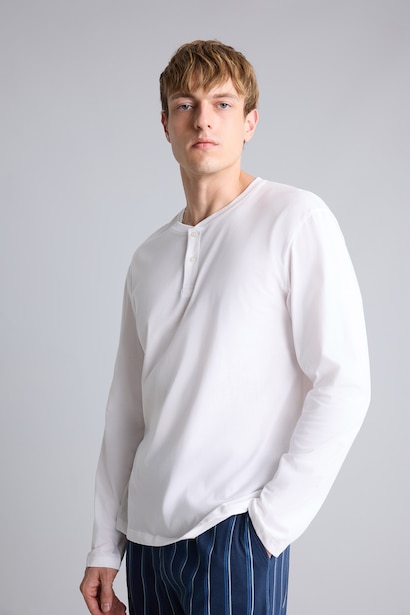 %100 Pamuk Regular Fit Çizgili 2'li Pijama Takımı