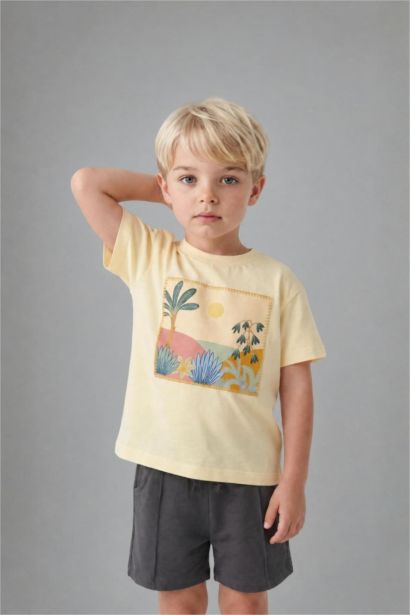 2 piece Regular Fit Crew Neck Set