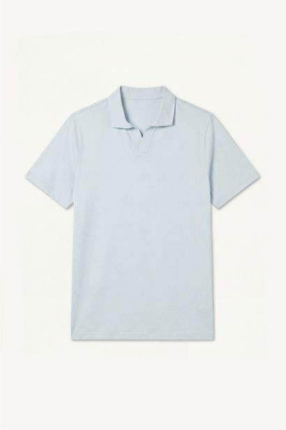 %100 Pamuk Regular Fit Polo Tişört