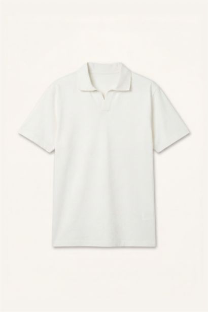 %100 Pamuk Regular Fit Polo Tişört