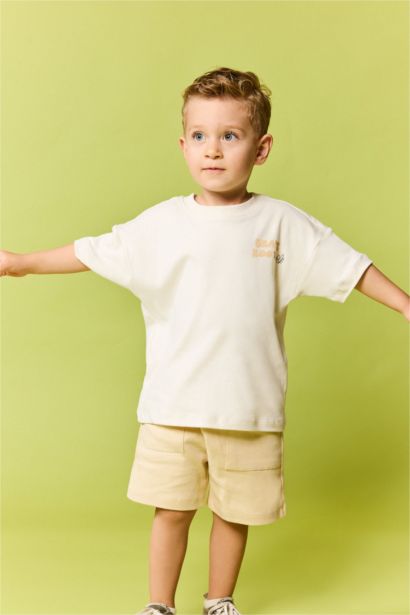 Baby Boy Cotton 2 Piece Printed Set