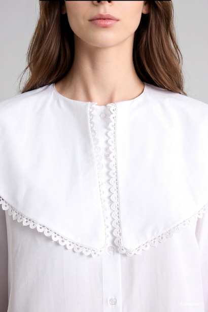 Regular Fit Poplin Long Sleeve Tunic