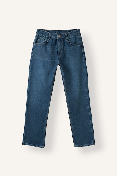 Straight Fit Trousers