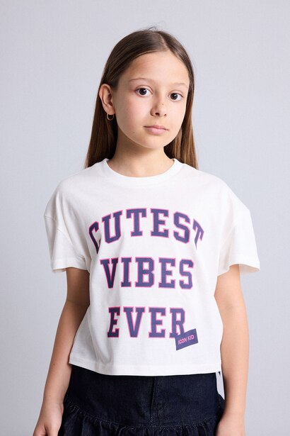 Regular Fit Slogan Short Sleeve T-Shirt