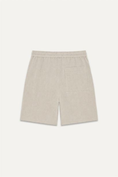 %100 Pamuk Baggy Fit Bermuda Şort