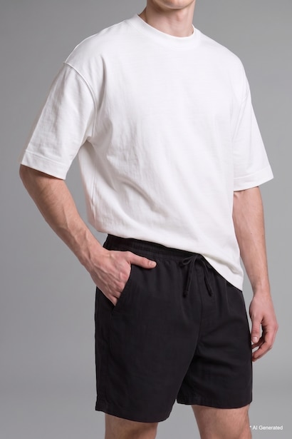 100% Cotton Baggy Fit Shorts