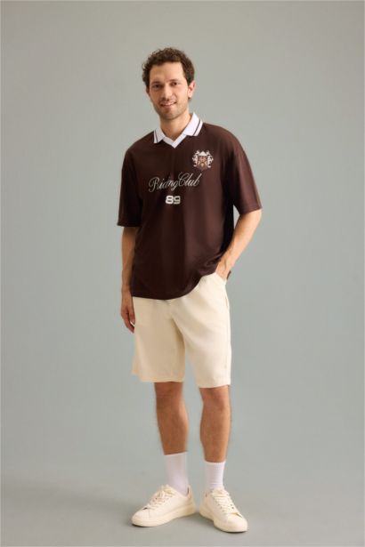 Relaxed Fit Bermuda Şort