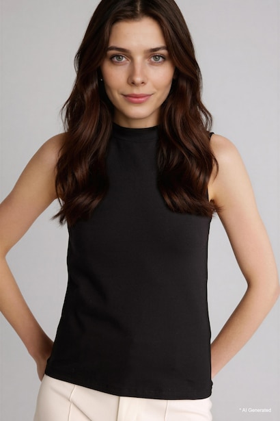Slim Fit Short Sleeve Tunic