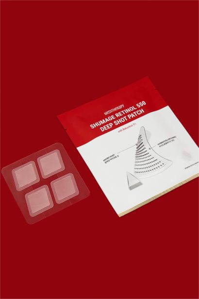 Meditherapy Shumage Retinol 550 Deep Shot Patch (4 Parça) Kırışıklık Önleyici 550 Mikro Spikül ve Retinollü Cilt Bakım Bantı