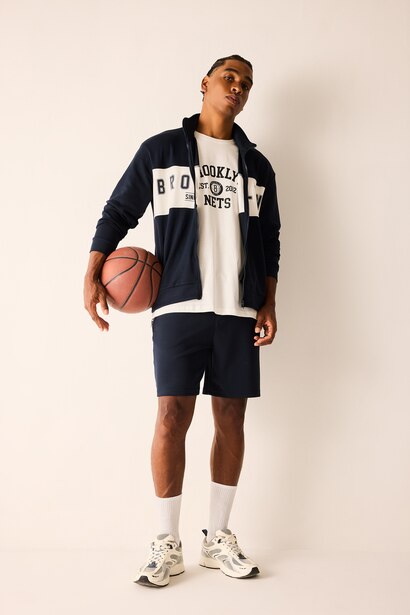 NBA Standart Fit Sweat Hırka