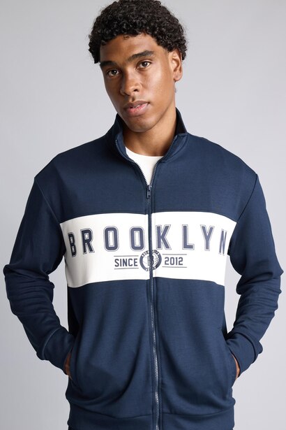 NBA Standart Fit Sweat Hırka