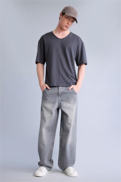 Boxy Fit Short Sleeve T-Shirt