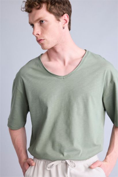 Boxy Fit Short Sleeve T-Shirt