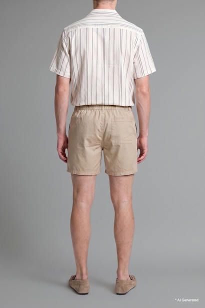 Relaxed Fit Bermuda Şort