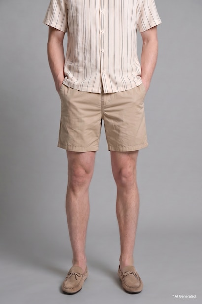 Relaxed Fit Bermuda Şort