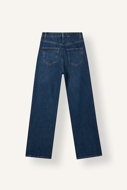 90's Wide Leg Yüksek Bel Jean