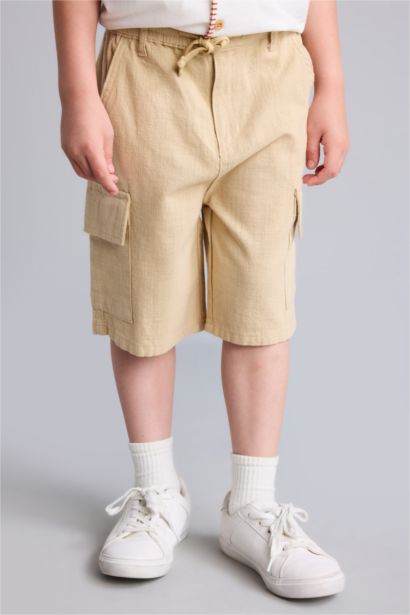Regular Fit Pamuklu Şort Erkek Çocuk